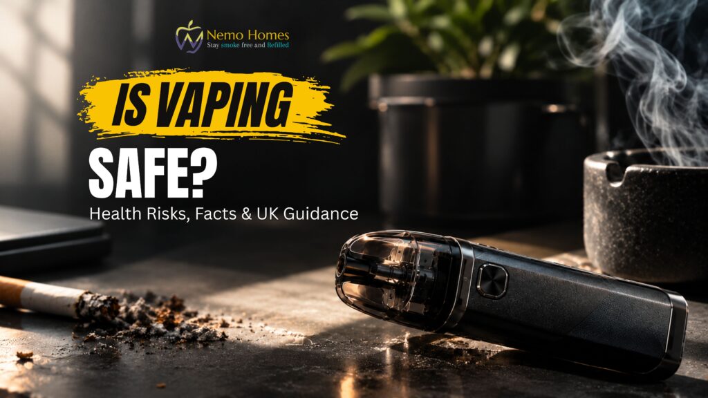 Buy Is Vaping Safe? Everything You Need To Know E-Cigarette Safety - Free UK Next Day Delivery (no minimum spend)