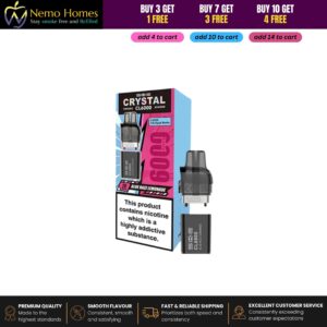 Buy SKE Crystal CL6000 Prefilled Pods and Vape Kit – 20mg 20mg Prefilled Vape Kit - Free UK Next Day Delivery (no minimum spend)