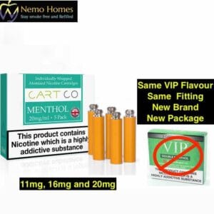 Buy Cart Co Menthol Cartridge  - Free UK Next Day Delivery (no minimum spend)