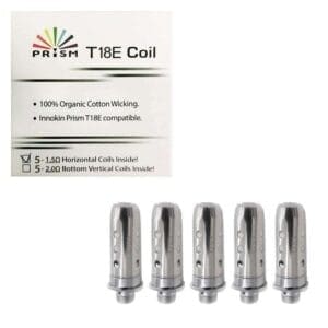 Buy Innokin T18E 1.5ohm coils  - Free UK Next Day Delivery (no minimum spend)