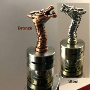 Buy 510 Thread FireBall Dragon (animal) Drip Tip in different colours - Free UK Next Day Delivery (no minimum spend)