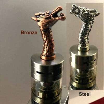 Buy 510 Thread FireBall Dragon (animal) Drip Tip in different colours - Free UK Next Day Delivery (no minimum spend)