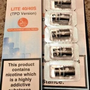 Buy Jomotech Lite 40 and Lite 40s Coil Heads  - Free UK Next Day Delivery (no minimum spend)