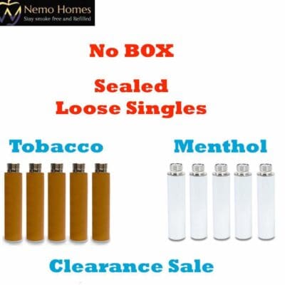 Buy Single Refill Cartridges (Nicocig / OK / Ten Motives Compatible) -No Box - Free UK Next Day Delivery (no minimum spend)